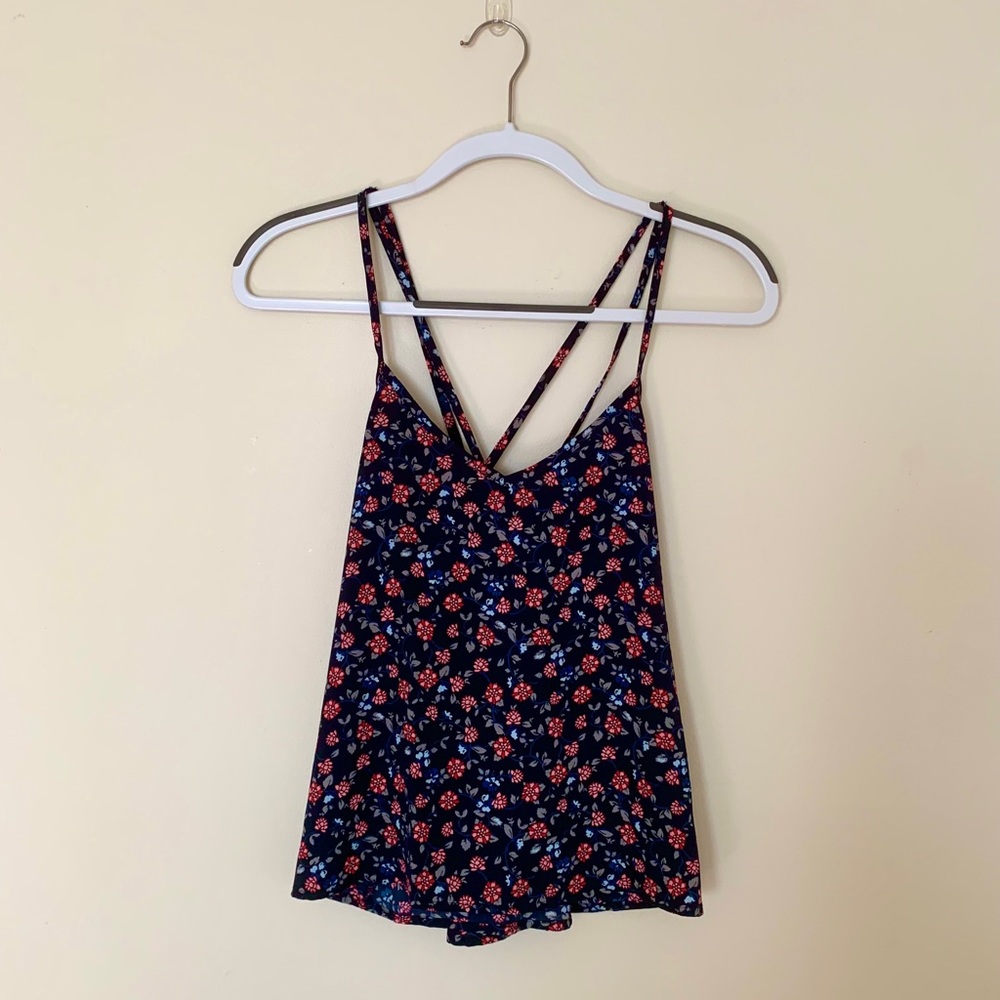 Hollister Co Floral Tank Top